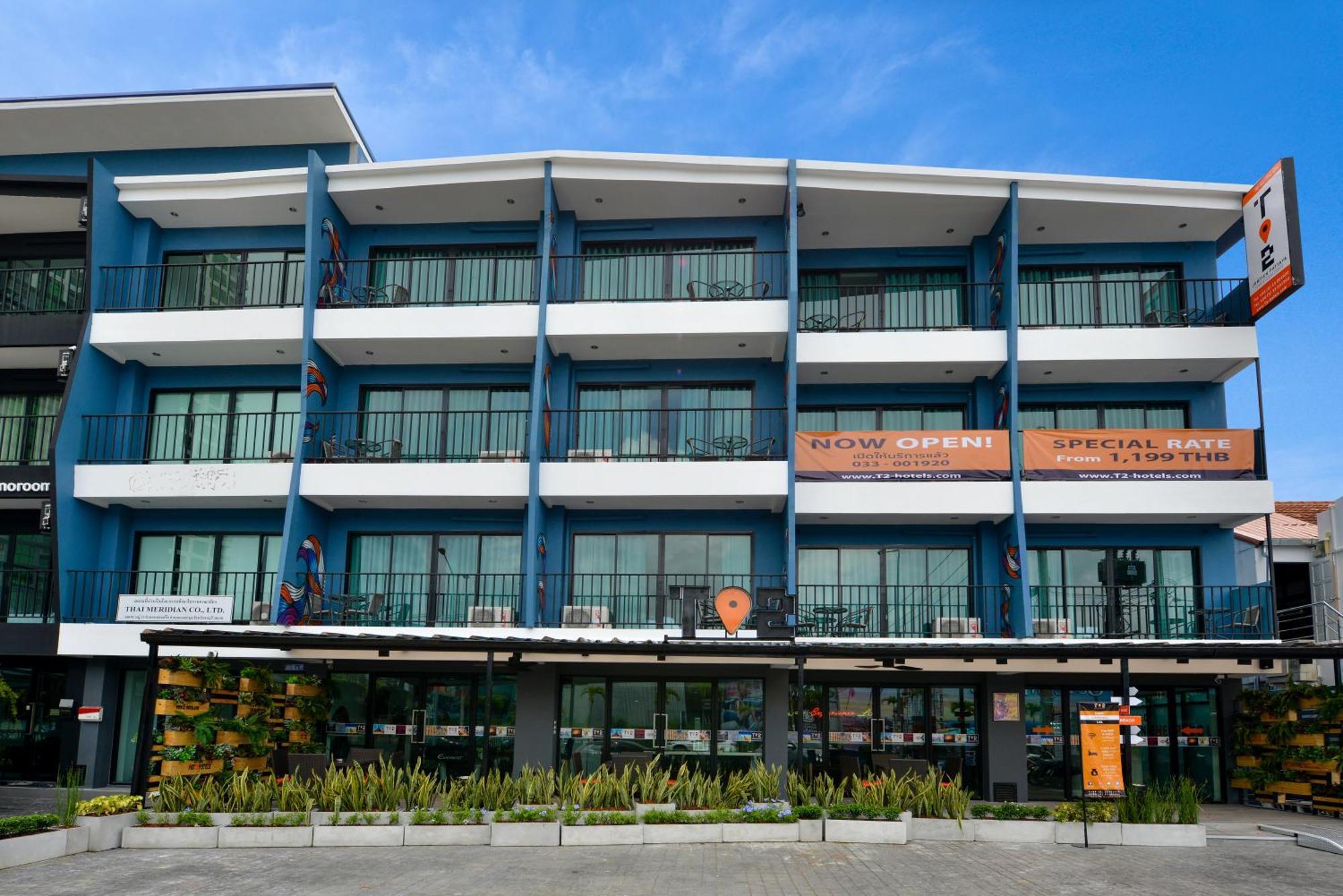 T2 Jomtien Pattaya Hotel Kültér fotó